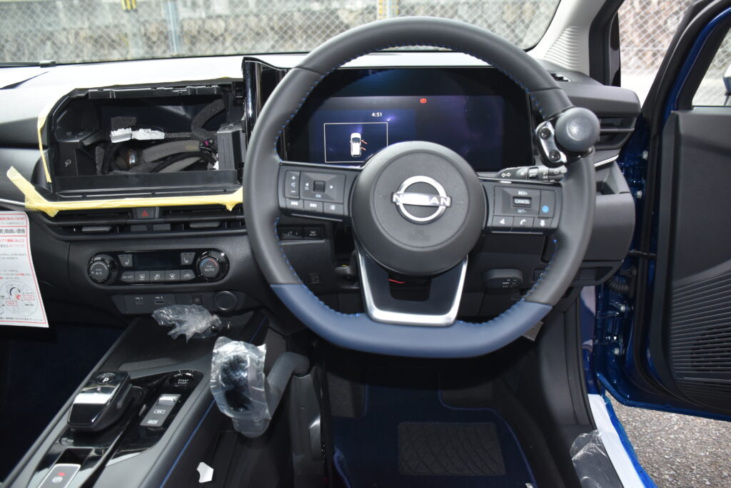 手動運転装置（日産 ノート） - ウェルビー広島株式会社